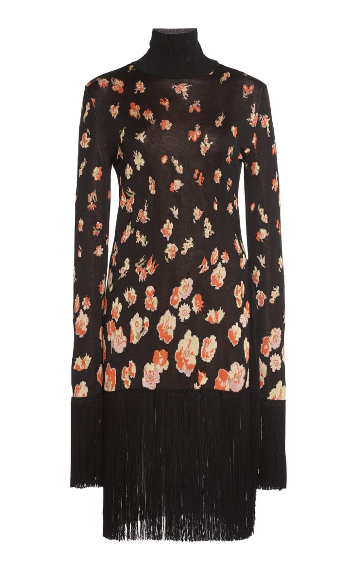 Moda Operandi Paco Rabanne Floral-print Jacquard Tunic