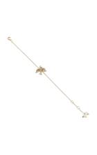 Anabela Chan 18k Yellow Gold And Diamond Swallow Bracelet