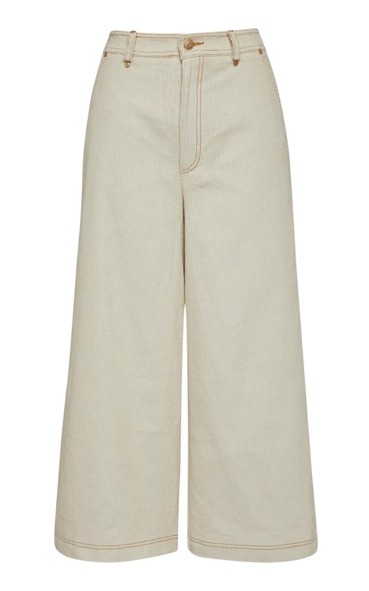 Moda Operandi We Are Kindred Holly Cropped Wide-leg Pant Size: 6