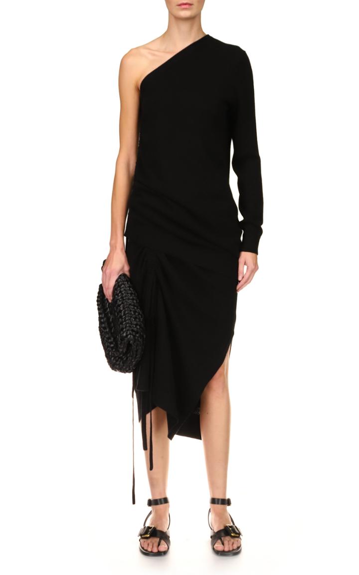 Moda Operandi Michael Kors Collection One-shoulder Draped Cashmere Top