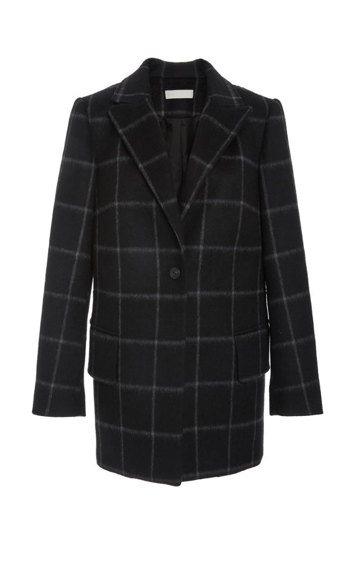 Partow Brody Brushed Windowpane Jacket