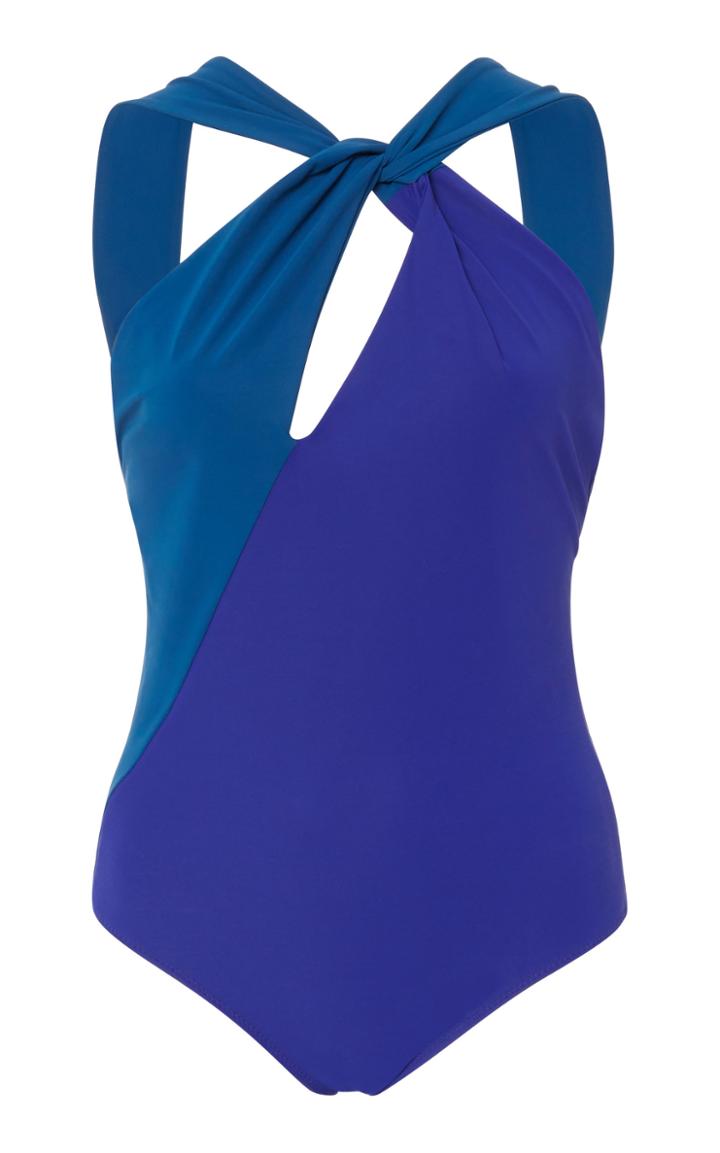 Araks Venetia Single Shoulder Open Back Swimsuit Size: S