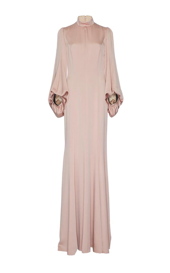 Andrew Gn Balloon Sleeve Gown