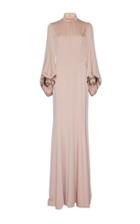 Andrew Gn Balloon Sleeve Gown