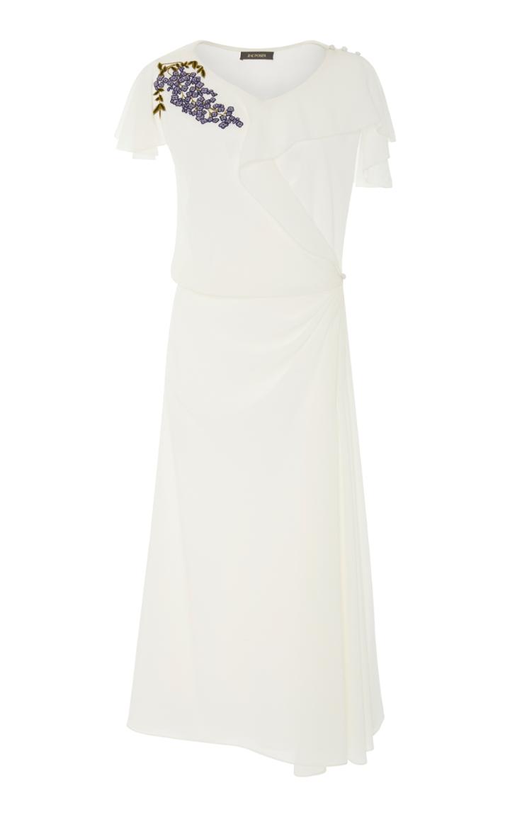 Zac Posen Draped Cocktail Dress