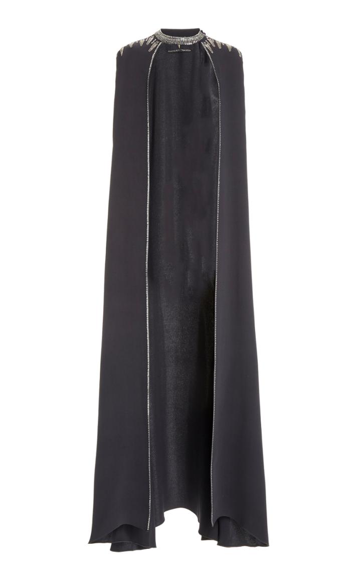 Moda Operandi Cucculelli Shaheen Arrows Silver Ink Cape