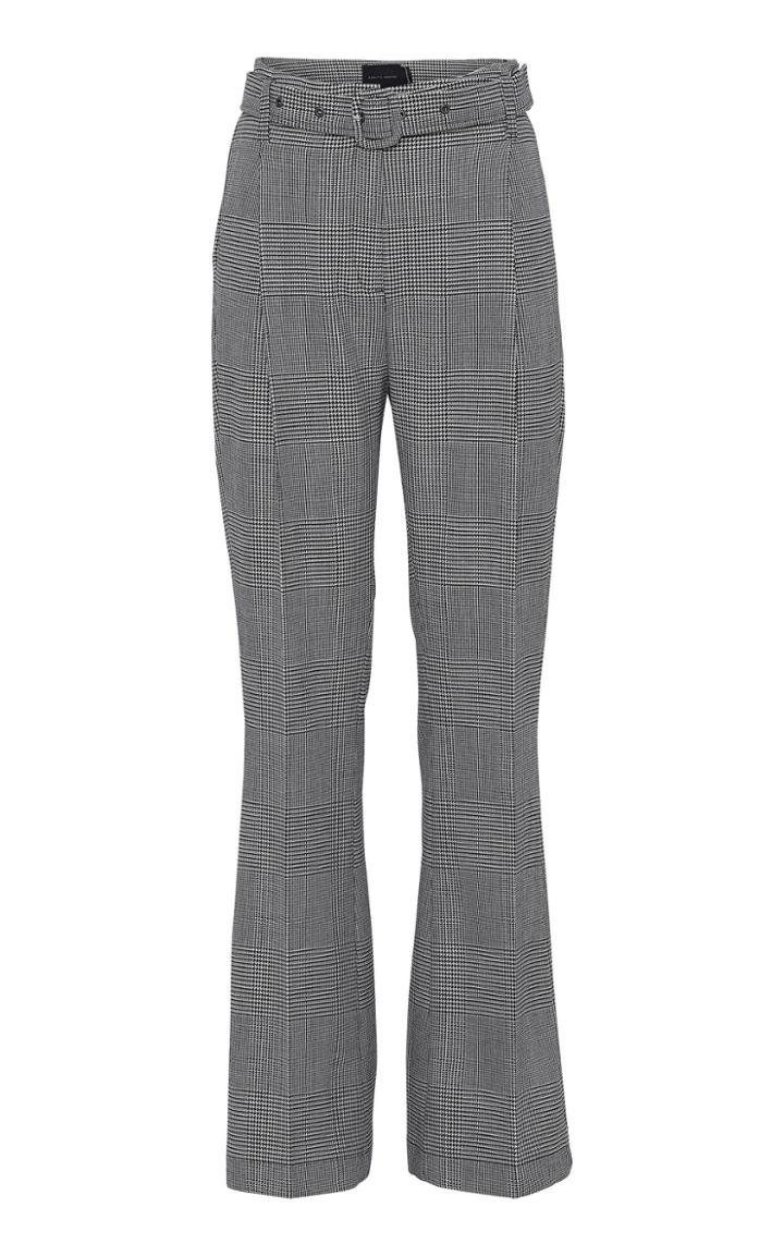 Moda Operandi Birgitte Herskind Francis Checked Wool-blend Pants