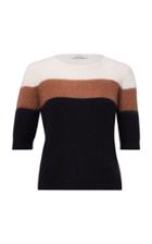 Moda Operandi Dorothee Schumacher Colorful Flash Color-block Alpaca-blend Sweater