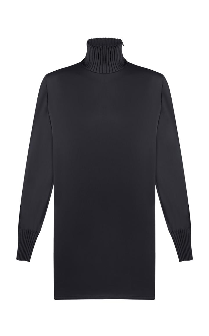 Moda Operandi Bevza Ribbed-tim Turtleneck Tunic