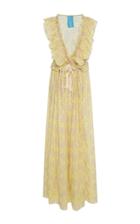Yvonne S Printed Cotton-gauze Maxi Dress