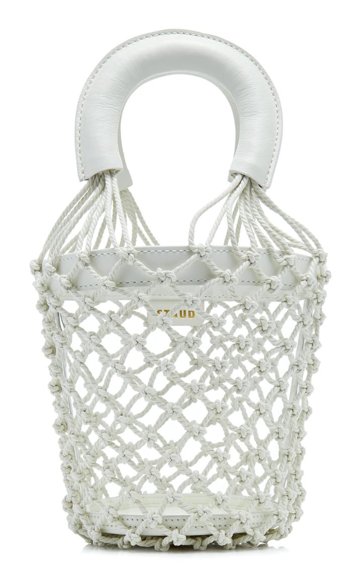 Staud Moreau Clear Bucket Bag