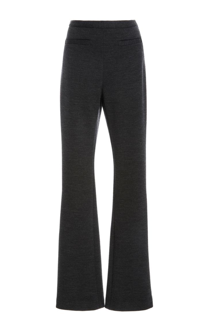 Rosetta Getty Slim Vent Back Wool Trouser