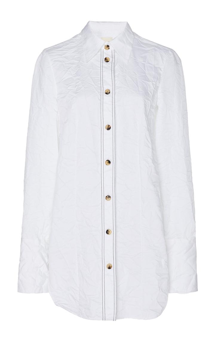 Khaite Delia Cotton-blend Shirt