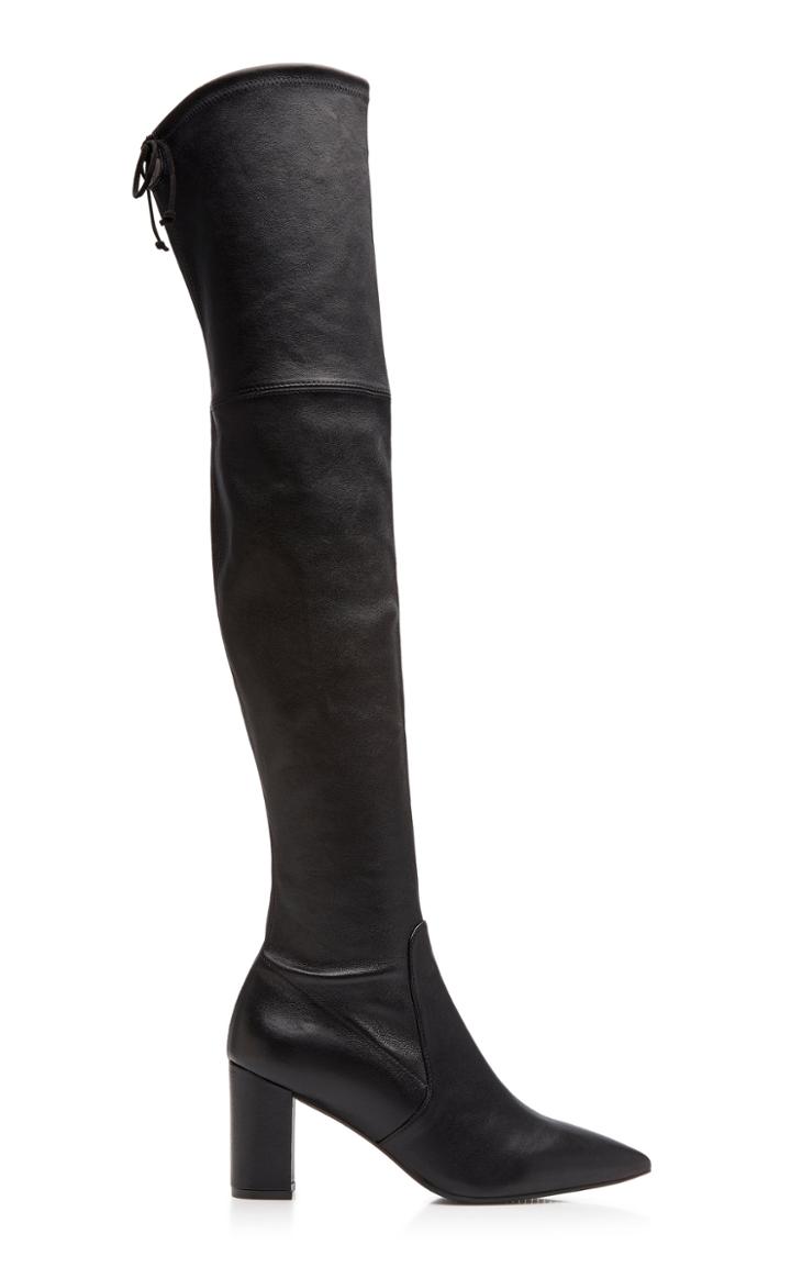Stuart Weitzman Lesley Leather Boots