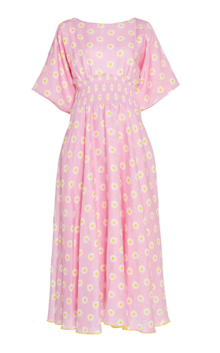 Gl Hrgel Open Back Printed Dress