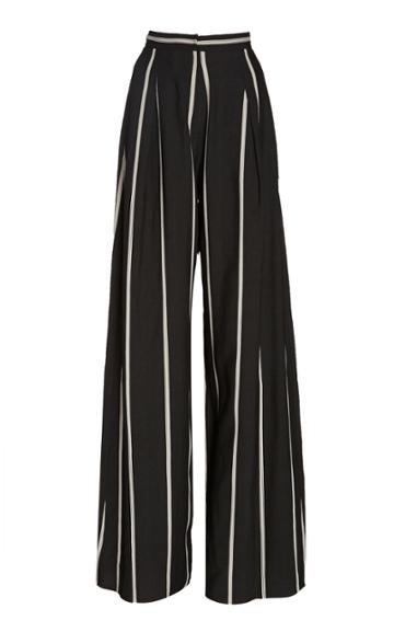 Noon By Noor Lincoln High-waisted Slit-leg Pants