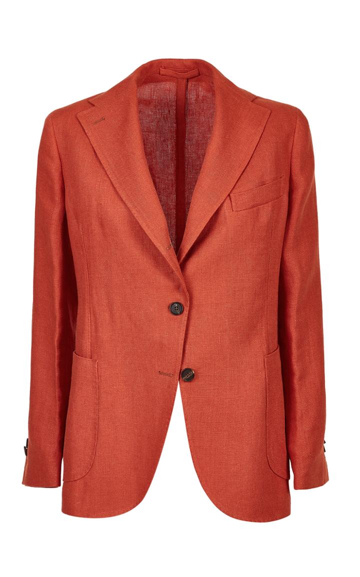 Giuliva Heritage Collection Linen Canvas Blazer