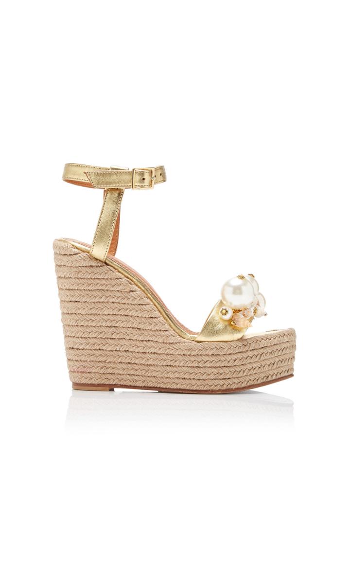 Alameda Turquesa Guadaloupe Wedge Sandal