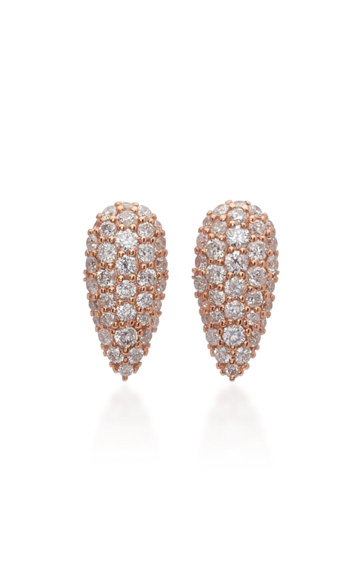 Carbon & Hyde Venom 14k Gold Diamond Earrings