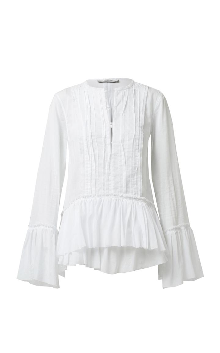 Dorothee Schumacher Soft Rebellion Cotton Voile Blouse