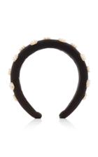Avenue Northstar Alice Embellished Velvet Headband