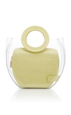 Staud Frida Croc-effect Leather Bag