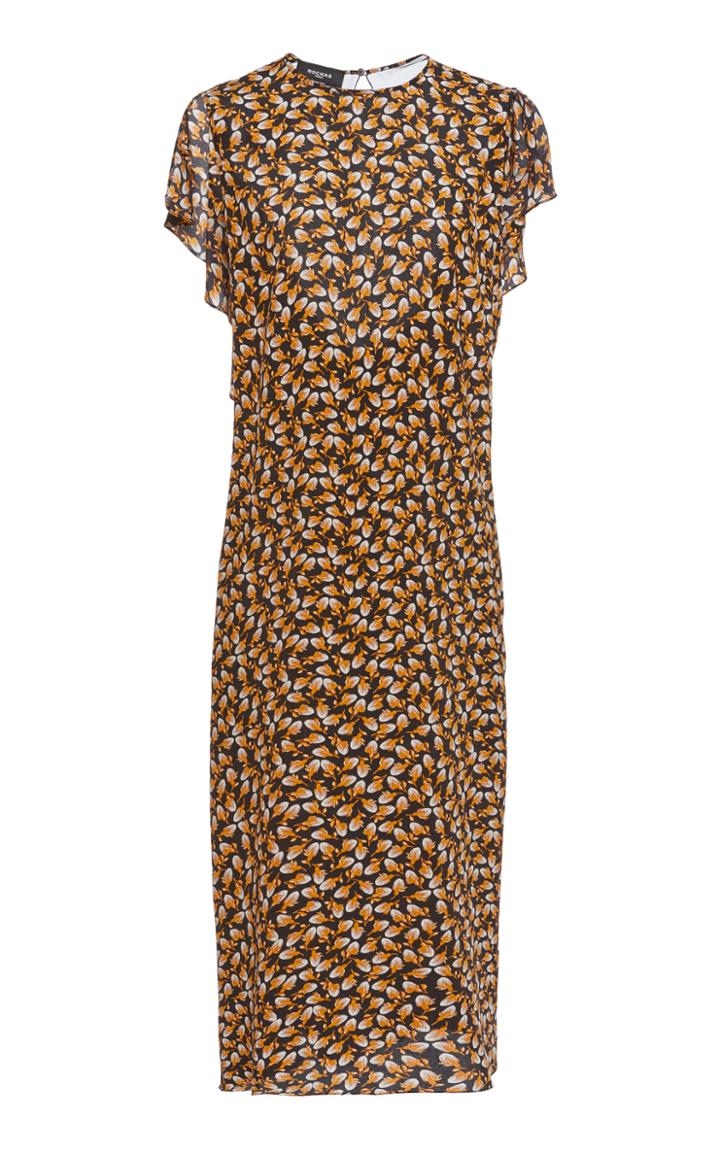 Rochas Draped Back Dress