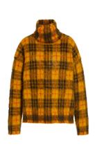 Moda Operandi Monse Tartan Mohair-blend Turtleneck Sweater