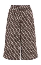 Moda Operandi Bassike Printed Cotton Knee-length Shorts