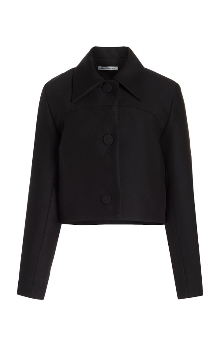 Moda Operandi Georgia Alice Heart Cropped Jacket