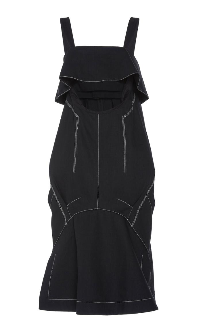 Proenza Schouler Cutout Cotton Drill Dress