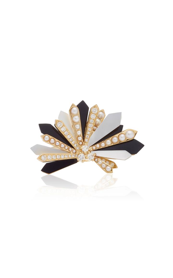 Moda Operandi Colette Jewelry Exclusive 18k Yellow Gold Penacho Ring Size: 6