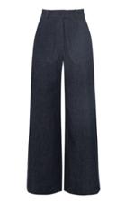 Moda Operandi Martin Grant Rigid High-waist Wide-leg Jeans
