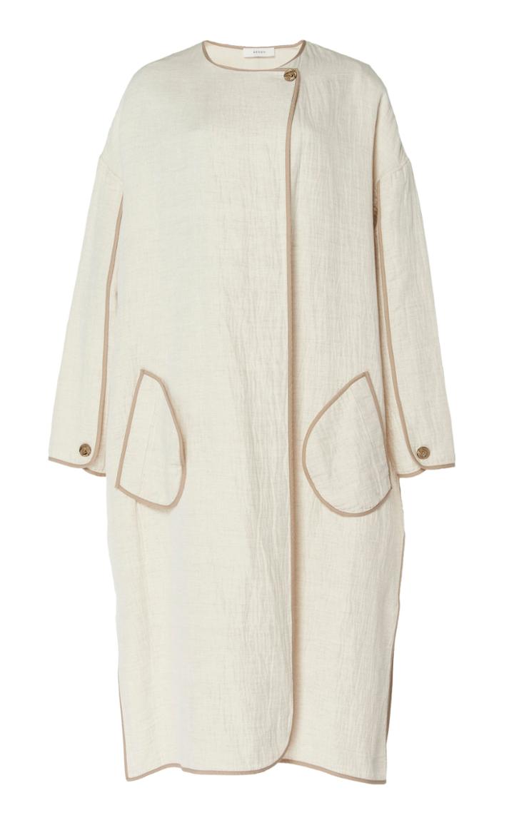 Moda Operandi Eron Anda Cotton-blend Coat Size: 32