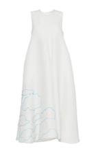 Maison Rabih Kayrouz Embroidered Cloud Tent Dress