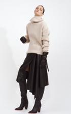 Petar Petrov Chunky Rib Knit Sweater Size: 36