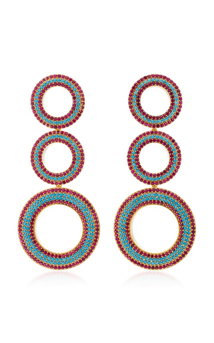 Joanna Laura Constantine Gold-plated Grommet Earrings