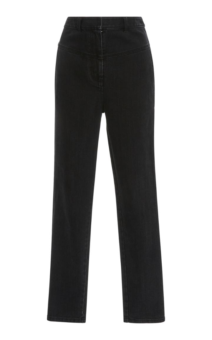 Tibi Jamie Flat Front Wide Pant
