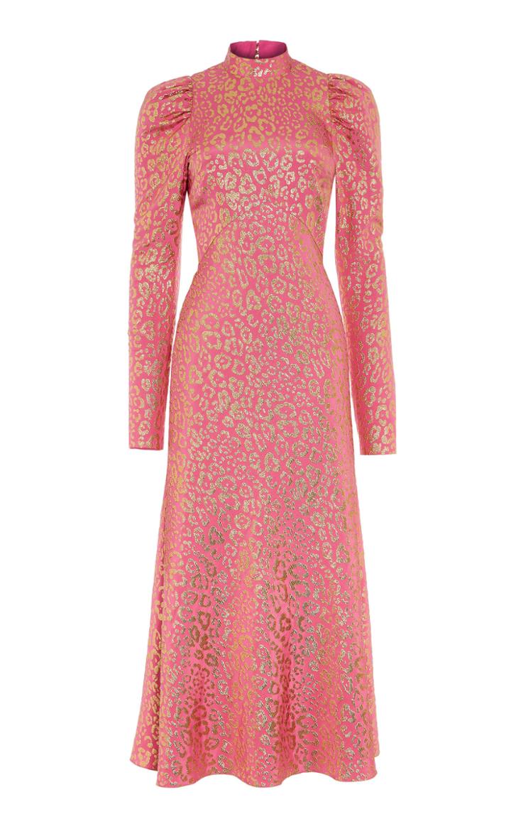 Temperley London Sunset Silk-blend Midi Dress