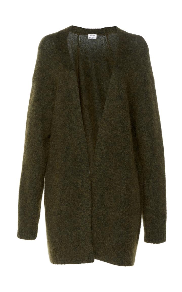 Acne Studios Raya Mohair-blend Cardigan Size: Xs