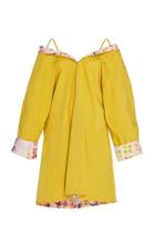 Silvia Tcherassi Nippon Cutout Cotton-blend Trench