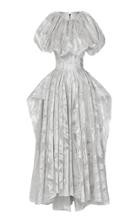 Maticevski Delphinium Floral Metallic Gown