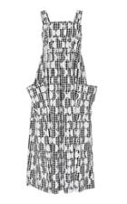 Whit Gingham Maxi Pocket Dress
