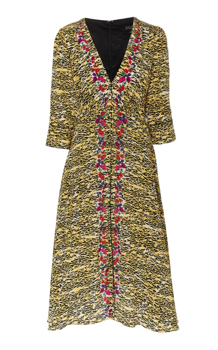 Saloni Eve Silk Dress