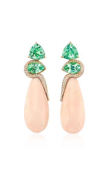Moda Operandi Assael One Of A Kind 18k Pink Gold Egyptian Revival Angel Skin Earring