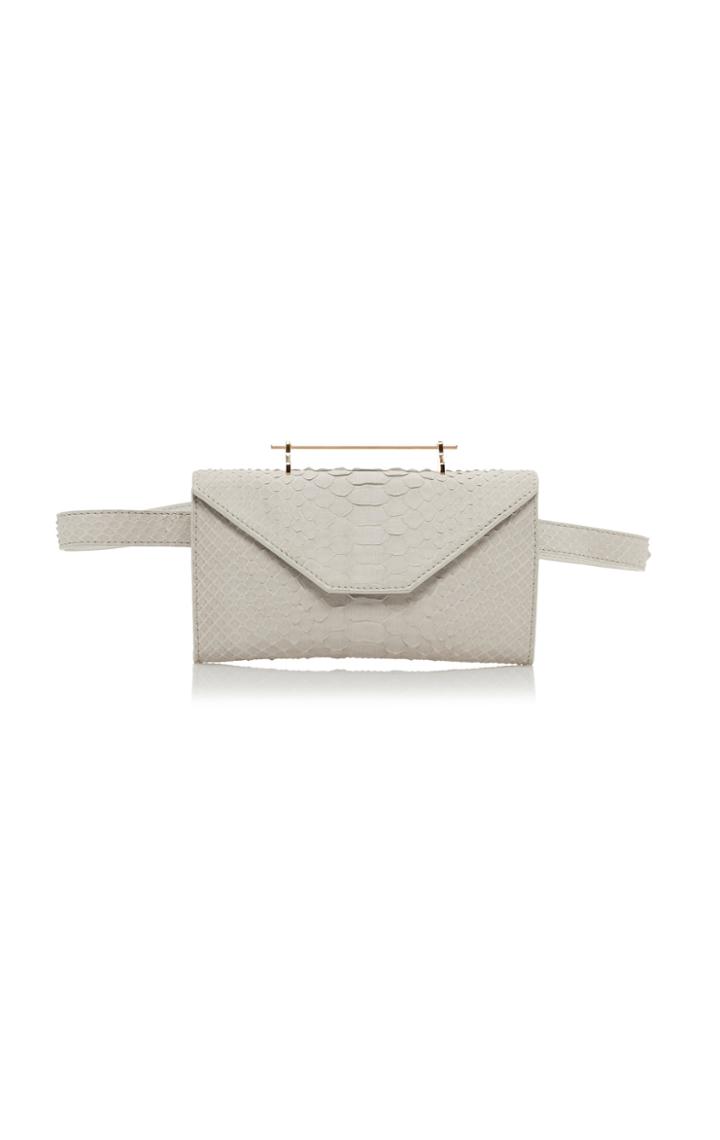 M2malletier Python Belt Bag