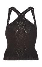 Peter Pilotto Lurex Knit Halter Top