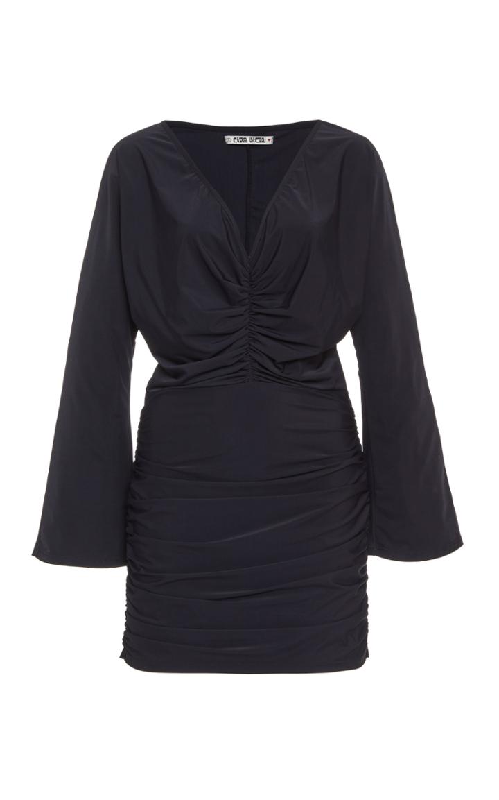 Ciao Lucia Bari Ruched Stretch-jersey Mini Dress