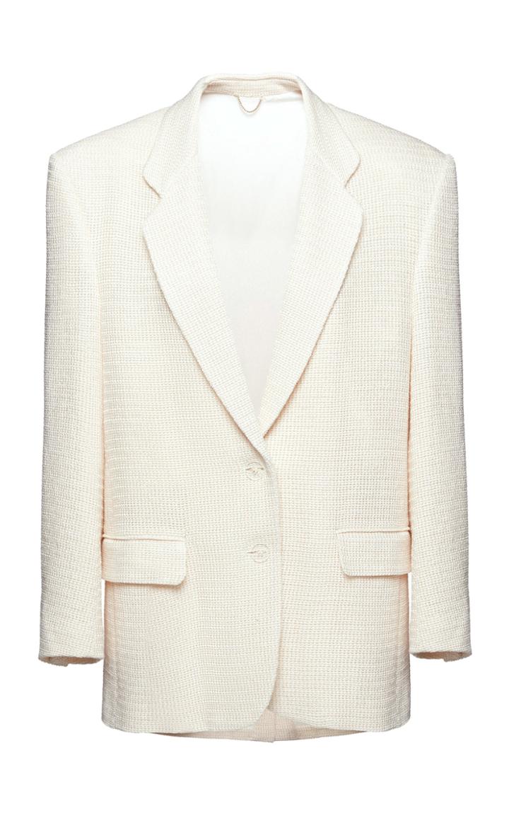 Moda Operandi Magda Butrym Oversized Knit Blazer