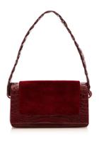 Nancy Gonzalez Sheered Mink Flap Shoulder Bag